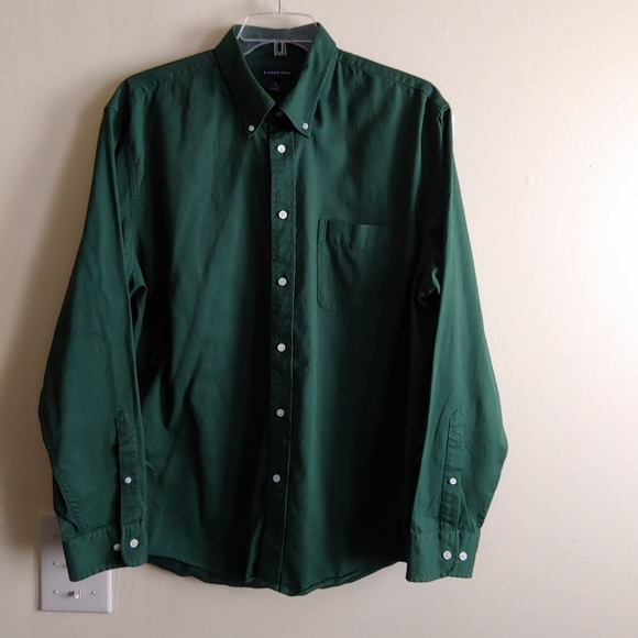 Lands' End Other - NWT LAND'S END Men's Cotton Twill Shirt